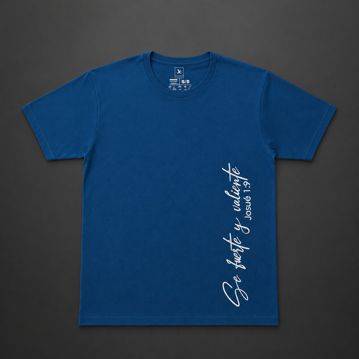 Playera Básica - Fuerte y Valiente