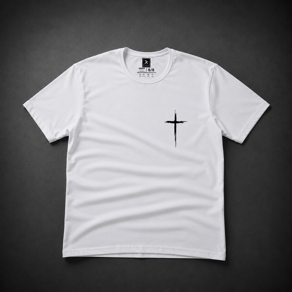 Playera Premium - Cruz Minimalista