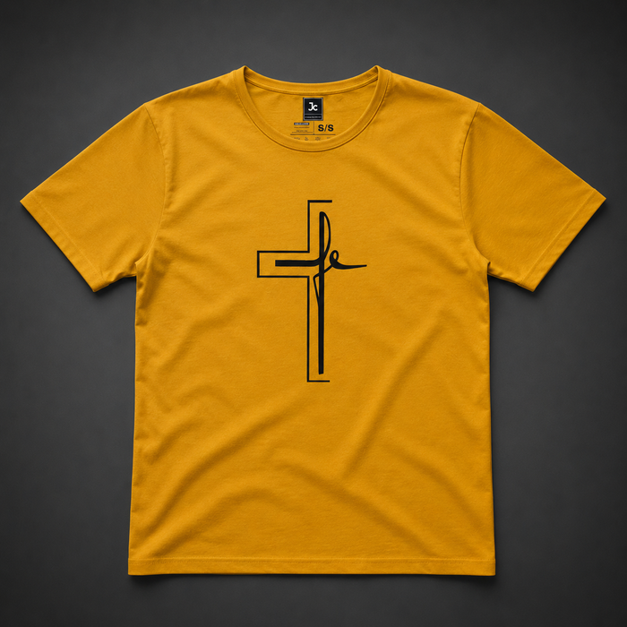 Playera Básica - Cruz Fe