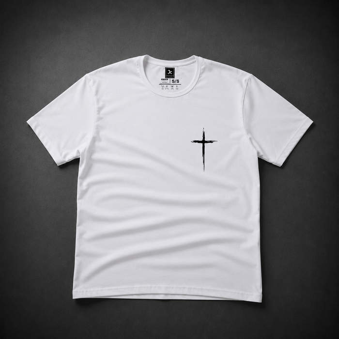 Playera Premium - Cruz Minimalista